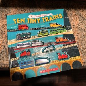 Ten trains board book
